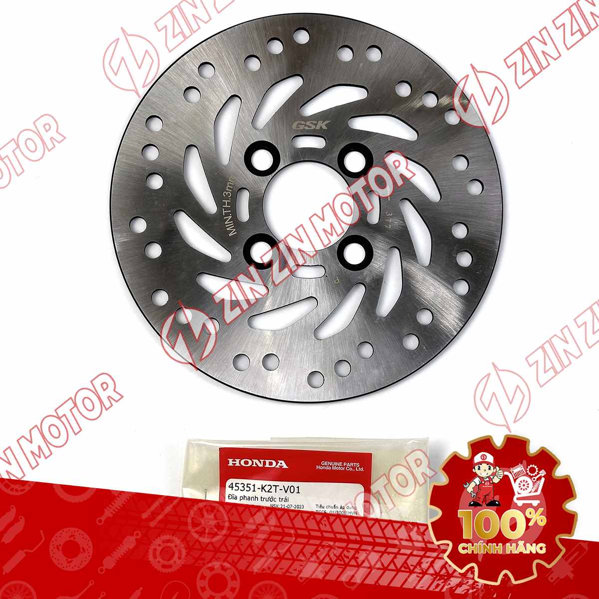 ĐĨA THẮNG TRƯỚC LEAD 2022+ 45351K2TV01 CHÍNH HÃNG