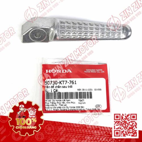 CỤC NHÔM GÁC CHÂN SAU WINNER V1/X/V4 , WINNER R BÊN TRÁI 50730KT7761 CHÍNH HÃNG