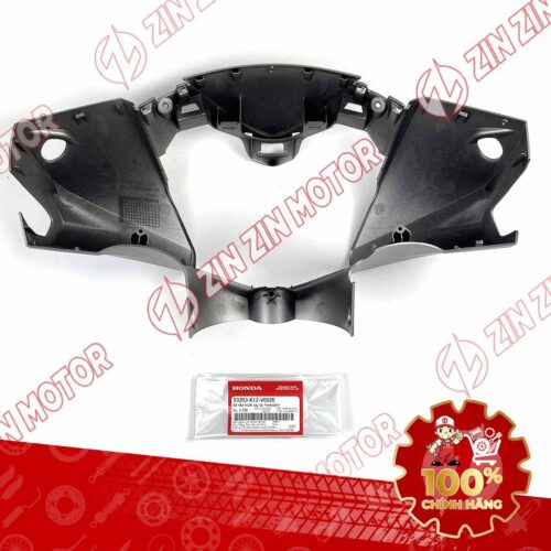 Alternative view of NẮP TRƯỚC TAY LÁI, ỐP ĐẦU LEAD 125 2017 2018 2019 MÀU BẠC NHÁM 53203K12V00ZE CHÍNH HÃNG