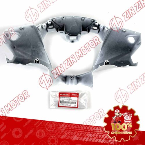 Alternative view of NẮP TRƯỚC TAY LÁI, ỐP ĐẦU LEAD 125 2017 2018 2019 MÀU TRẮNG CÓ TEM 53203K12V00ZF CHÍNH HÃNG