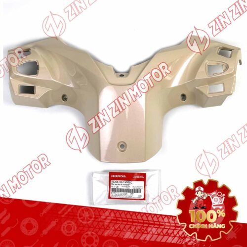 NẮP SAU TAY LÁI, BỢ CỔ LEAD 125 2017 2018 2019 MÀU VÀNG KEM 53206K12V00ZC CHÍNH HÃNG