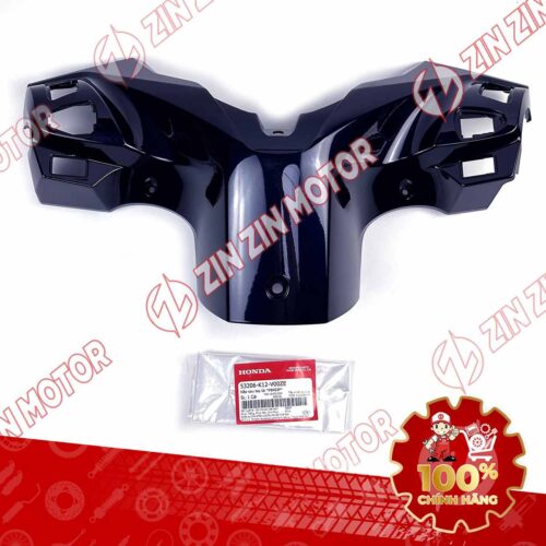 NẮP SAU TAY LÁI, BỢ CỔ LEAD 125 2017 2018 2019 MÀU XANH ĐẬM 53206K12V00ZE CHÍNH HÃNG