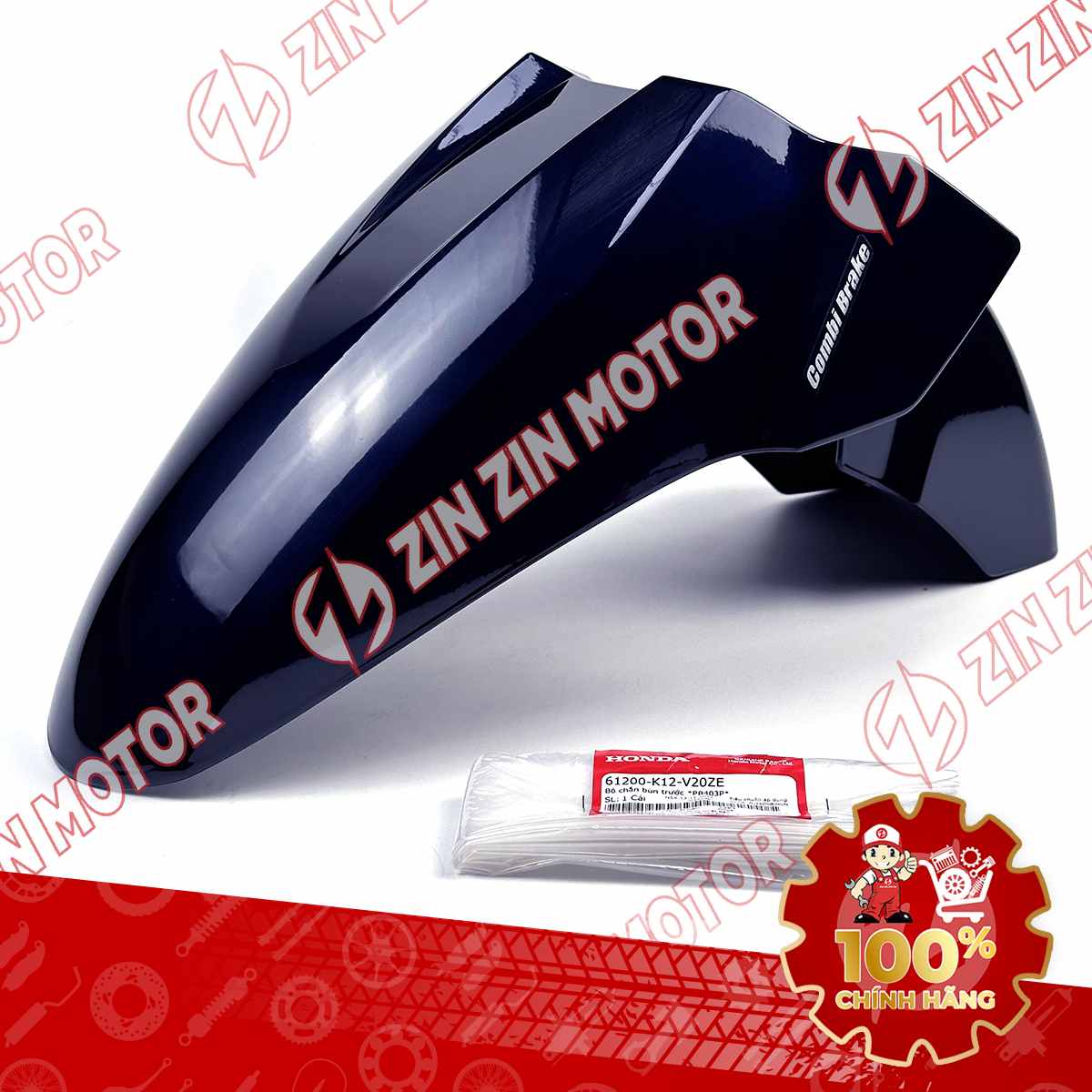 DÈ TRƯỚC LEAD 125 2017 2018 2019 MÀU XANH ĐEN *PB403P* 61200K12V20ZE CHÍNH HÃNG