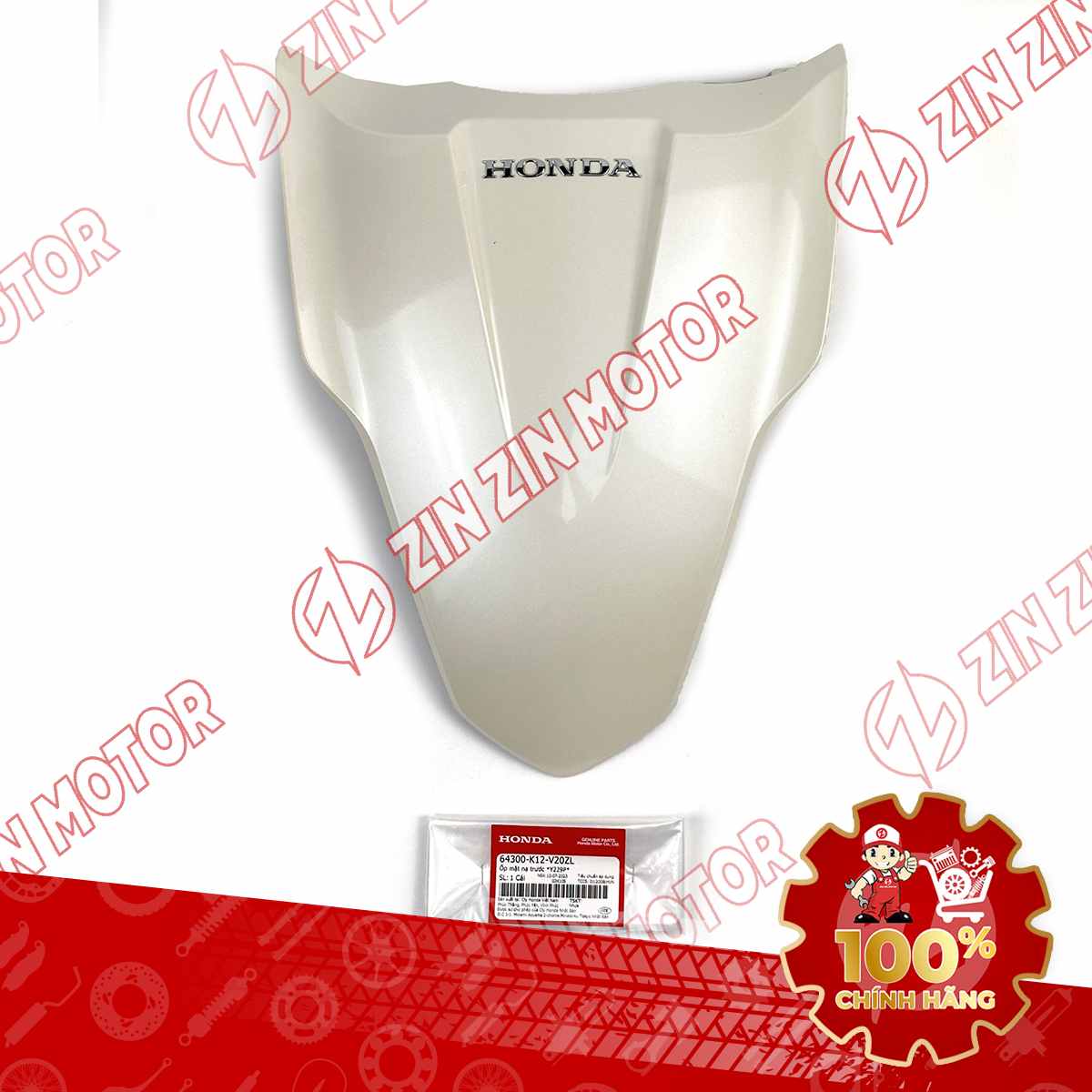 MẶT NẠ TRƯỚC LEAD 125 2017 2018 2019 MÀU TRẮNG NGÀ *Y229P* 64300K12V20ZL CHÍNH HÃNG
