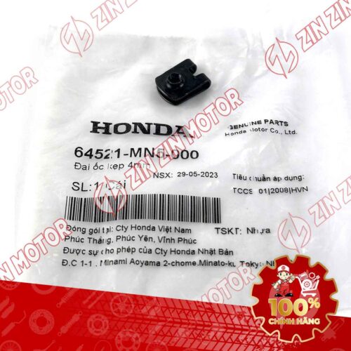 ÓC KẸP 4MM DÙNG CHUNG NHIỀU DÒNG XE HONDA ; ĐAI ỐC KẸP 4MM BẮT ỐP ĐẦU WAVE RSX 2019 2020 2021 2022 2023 , WAVE ALPHA 2017 - 2023 2024 - 2025, WAVE BLADE 110 64521MN5000 CHÍNH HÃNG
