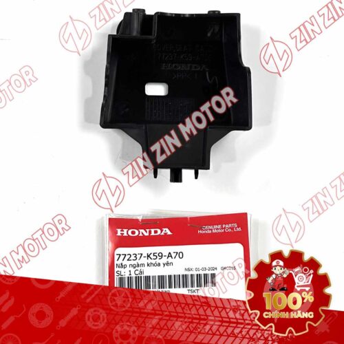 Alternative view of NHỰA NHÁM NẮP CHỤP KHÓA YÊN VARIO 125 2023 2024 77237K59A70 CHÍNH HÃNG