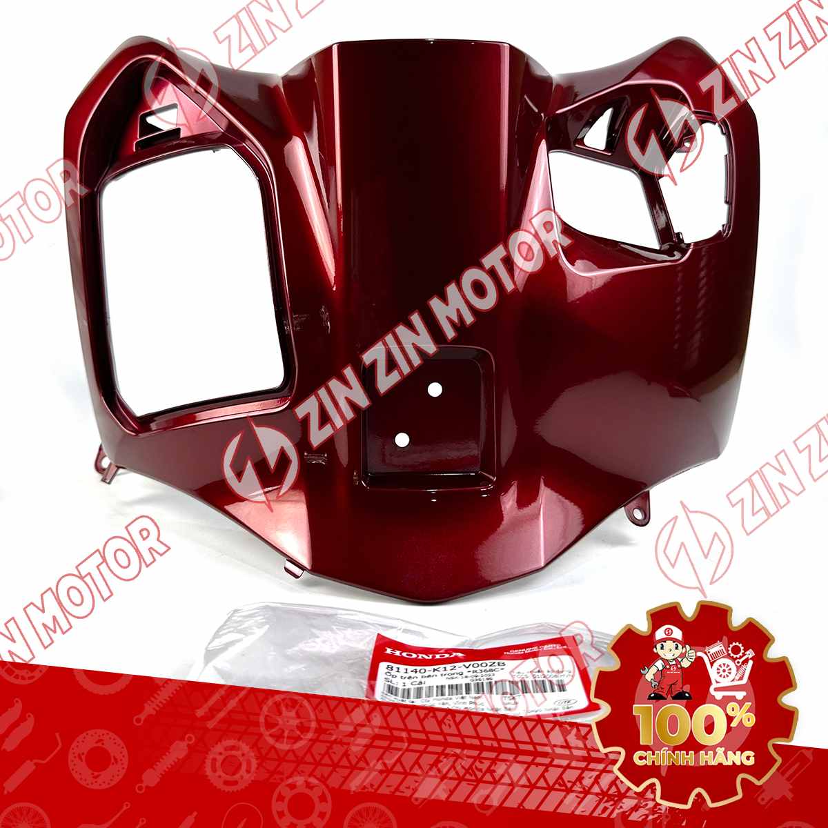 ỐP NHỰA Ổ KHÓA LEAD 125 2017 MÀU ĐỎ ĐÔ 81140K12V00ZB CHÍNH HÃNG