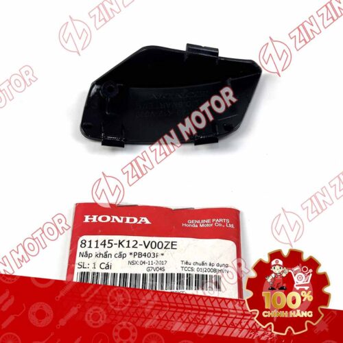 Alternative view of NẮP KHẨN CẤP LEAD 125 2017 2018 2019 MÀU XANH ĐẬM *PB403P* 81145K12V00ZE CHÍNH HÃNG