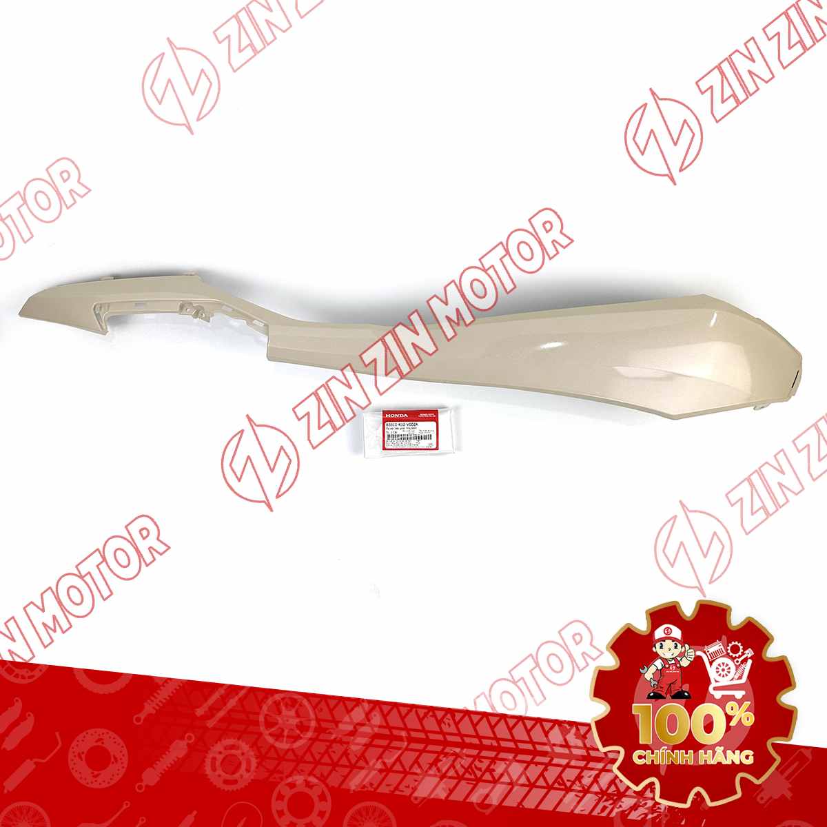 LƯỜN DƯỚI, ỐP SÀN LEAD 125 2017 2018 2019 BÊN PHẢI MÀU VÀNG KEM *YR299P* 83510K12V00ZA CHÍNH HÃNG