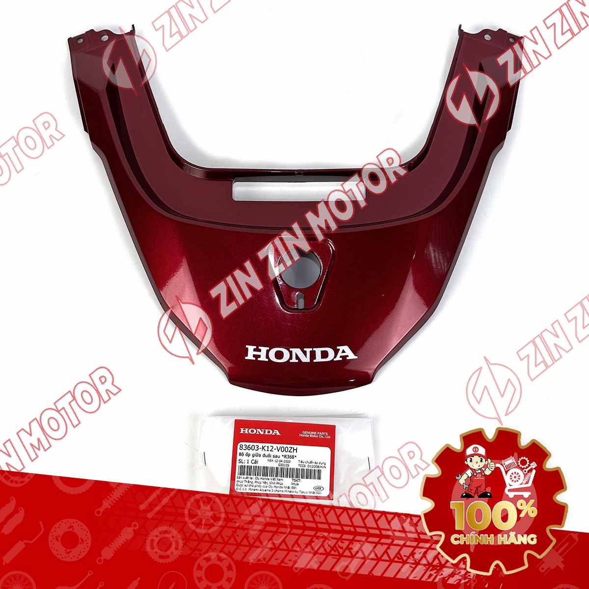 MU RÙA LEAD 125 2017 2018 2019 2025 MÀU ĐỎ (MIẾNG TRÊN) 83603K12V00ZH CHÍNH HÃNG