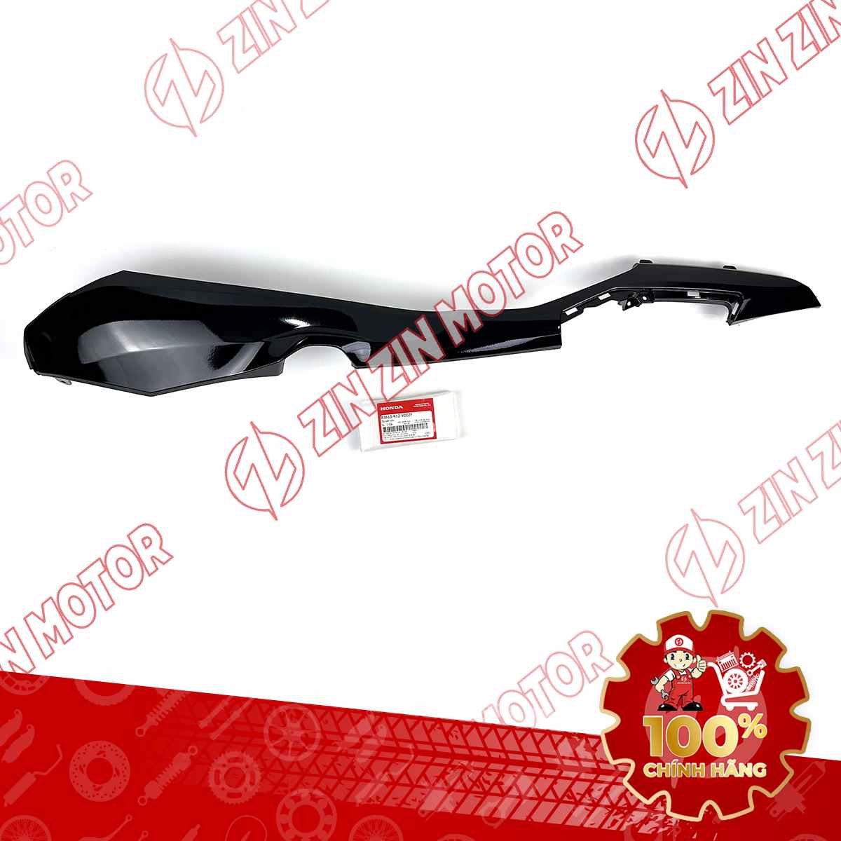 LƯỜN DƯỚI, ỐP SÀN LEAD 125 2017 2018 2019 BÊN TRÁI MÀU ĐEN *NHB25M* 83610K12V00ZF CHÍNH HÃNG