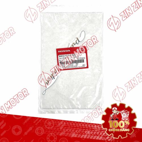 Alternative view of TEM CHỮ PREMIUM EDITION LEAD 2017-2019 CHỮ VÀNG NỀN TRẮNG 86832K12V90ZB CHÍNH HÃNG