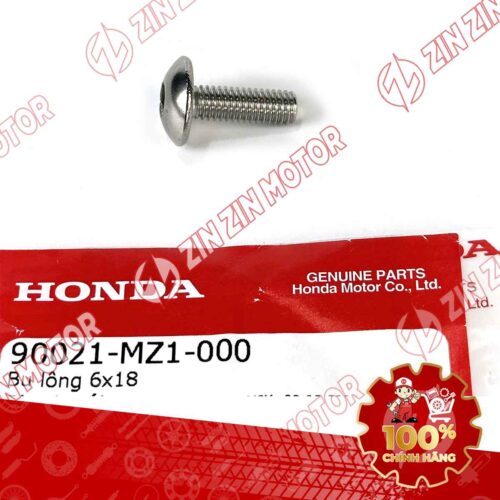 Alternative view of BU LÔNG ĐẶC BIỆT 6X18MM DÙNG CHUNG NHIỀU DÒNG XE HONDA 90021MZ1000 CHÍNH HÃNG