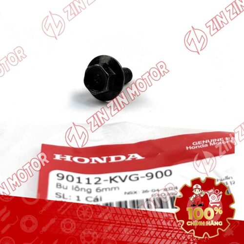 Alternative view of BU LÔNG 6MM DÙNG CHUNG NHIỀU DÒNG XE HONDA 90112KVG900 CHÍNH HÃNG