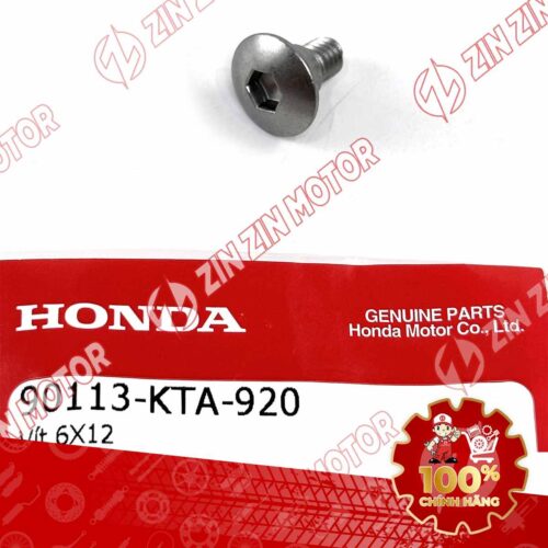 ỐC 6X12MM BẮT PÁT BÔ FUTURE 2018+ VÀ DÙNG CHO NHIỀU DÒNG XE HONDA 90113KTA920 CHÍNH HÃNG