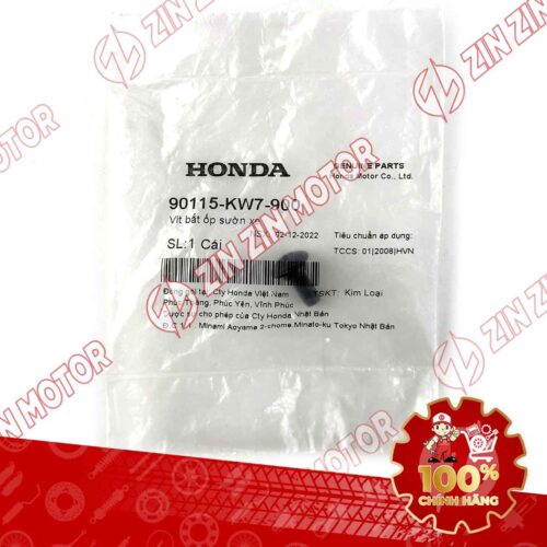 Alternative view of VÍT BẮT ỐP SƯỜN XE HONDA DÙNG CHUNG NHIỀU DÒNG XE HONDA 90115KW7900 CHÍNH HÃNG