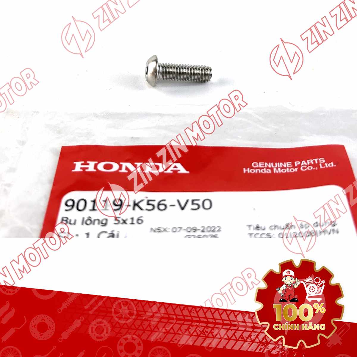 ỐC CHẮN GIÓ WINNER X/V4 90119K56V50 CHÍNH HÃNG
