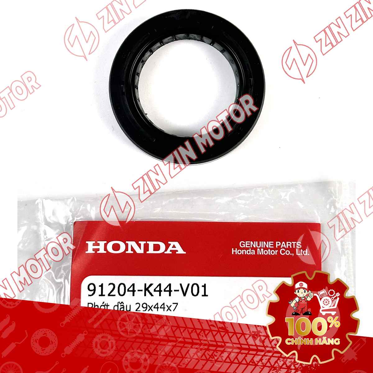 PHỚT DẦU LEAD 2022, VISION 2014-2021+ 29X44X7MM 91204K44V01 CHÍNH HÃNG
