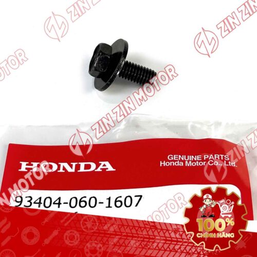 Alternative view of BU LÔNG CÓ ĐỆM 6X16MM ĐEN DÙNG CHUNG NHIỀU DÒNG XE HONDA 934040601607 CHÍNH HÃNG