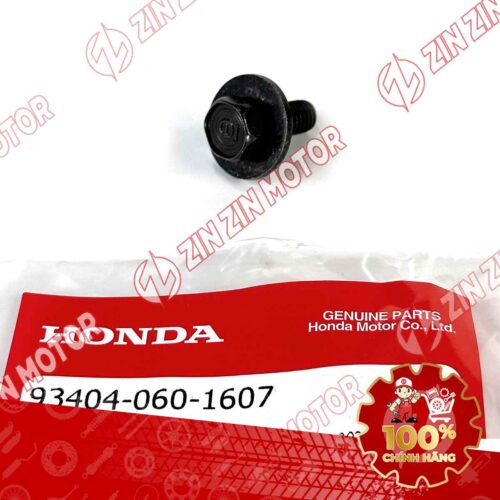 BU LÔNG CÓ ĐỆM 6X16MM ĐEN DÙNG CHUNG NHIỀU DÒNG XE HONDA 934040601607 CHÍNH HÃNG
