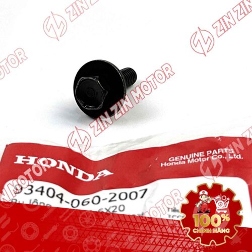 BU LÔNG CÓ ĐỆM 6X20MM ĐEN DÙNG CHUNG NHIỀU DÒNG XE HONDA 934040602007 CHÍNH HÃNG