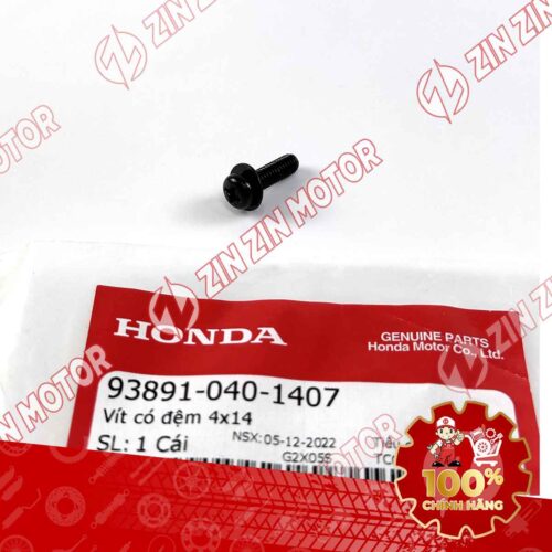 Alternative view of VÍT ĐỆM 4X14MM DÙNG CHUNG NHIỀU DÒNG XE HONDA 938910401407 CHÍNH HÃNG