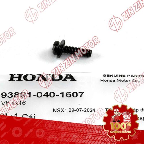 Alternative view of VÍT XE HONDA 4X16MM DÙNG CHUNG NHIỀU DÒNG XE 938910401607 CHÍNH HÃNG