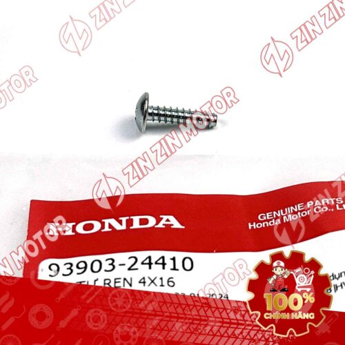 Alternative view of VÍT TỰ REN 4X16MM BẠC DÙNG CHUNG NHIỀU DÒNG XE HONDA 9390324410 CHÍNH HÃNG