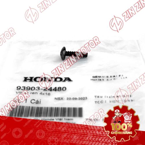 Alternative view of VÍT TỰ REN 4X16MM DÙNG CHUNG NHIỀU DÒNG XE HONDA 9390324480 CHÍNH HÃNG