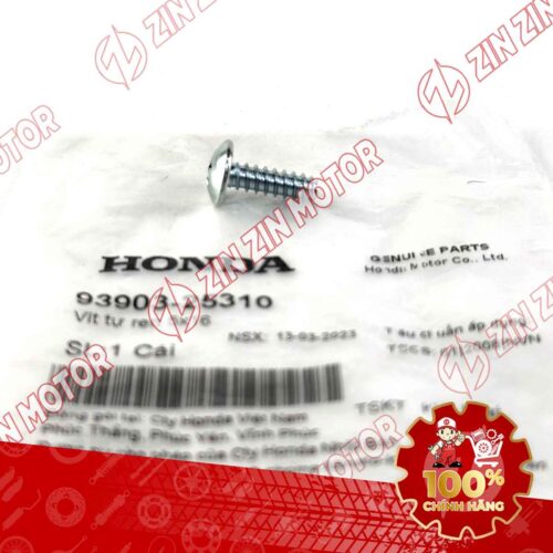 Alternative view of VÍT TỰ REN 5X16MM DÙNG CHUNG NHIỀU DÒNG XE HONDA 9390325310 CHÍNH HÃNG