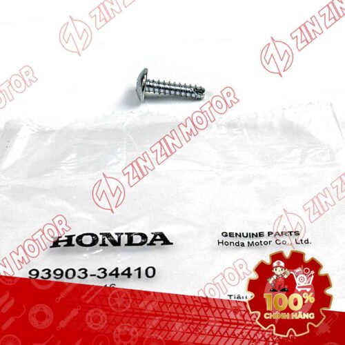 Alternative view of VÍT TỰ REN 4X16MM ĐEN DÙNG CHUNG NHIỀU DÒNG XE HONDA 9390334410 CHÍNH HÃNG