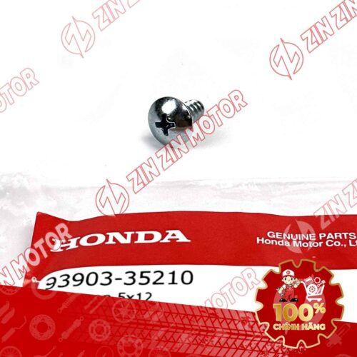 Alternative view of VÍT TỰ REN 5X12MM BẠC DÙNG CHUNG NHIỀU DÒNG XE HONDA 9390335210 CHÍNH HÃNG
