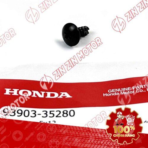 Alternative view of VÍT TỰ REN 5X12MM ĐEN DÙNG CHUNG NHIỀU DÒNG XE HONDA 9390335280 CHÍNH HÃNG