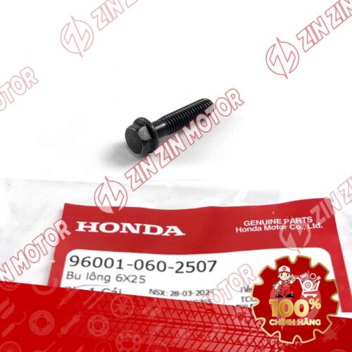 Alternative view of BU LÔNG 6X25MM DÙNG CHUNG NHIỀU DÒNG XE HONDA 960010602507 CHÍNH HÃNG