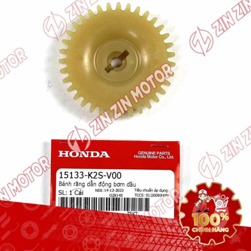 Alternative view of BÁNH RĂNG BƠM NHỚT XE SH 160 2023 - 2024 , SH MODE 2020 , VARIO 160 2023 VN , SH 125/160 2026 15133K2SV00 CHÍNH HÃNG