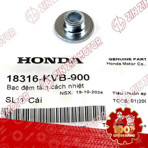 BẠC ĐỆM TẤM CÁCH NHIỆT XE AB 125/160 2022-2026 , AB 125/150 2020-2021 , AB 125 2016-2019 , LEAD 2025 , LEAD 2022-2024 , LEAD 2017-2021 , LEAD 2014-2016 , SH MODE 2014+ , SH MODE 2020 , VISION 2014-2020 18316KVB900 CHÍNH HÃNG