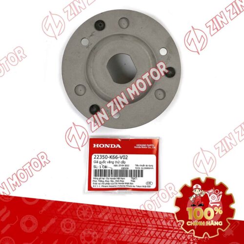 Alternative view of ĐẾ ĐỰNG BỐ BA CÀNG LY HỢP XE AB 125 2016-2019 (PHIÊN BẢN SƠN TỪ TÍNH, TIÊU CHUẨN, ĐEN MỜ) 22350K66V02 CHÍNH HÃNG