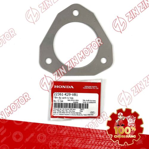 TẤM ÉP BỐ BA CÀNG LY HỢP XE AB 160 2022-2026 , AB 150 2020-2021 , LEAD 2025 , LEAD 2022-2024 , SH 125/160 2023 - 2026 , SH 125/150 2020-2022 , SH MODE 2020 , VARIO 160 2023 VN 22361K29V81 CHÍNH HÃNG
