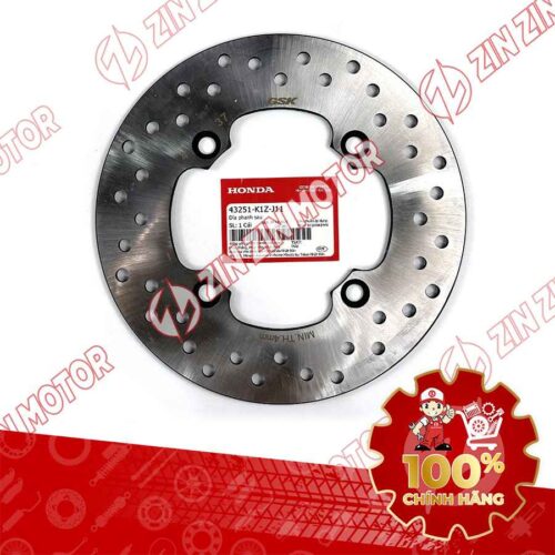 Alternative view of ĐĨA THẮNG SAU XE VARIO 160 2023 VN (BẢN PHANH ABS) 43251K1ZJ11 CHÍNH HÃNG