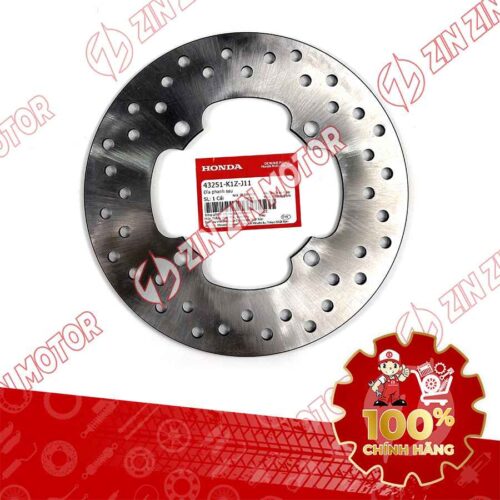 ĐĨA THẮNG SAU XE VARIO 160 2023 VN (BẢN PHANH ABS) 43251K1ZJ11 CHÍNH HÃNG