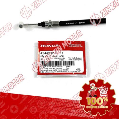 Alternative view of DÂY THẮNG TRƯỚC XE VARIO 160 2023 VN , CLICK 160 K2S 43440K59T11 CHÍNH HÃNG