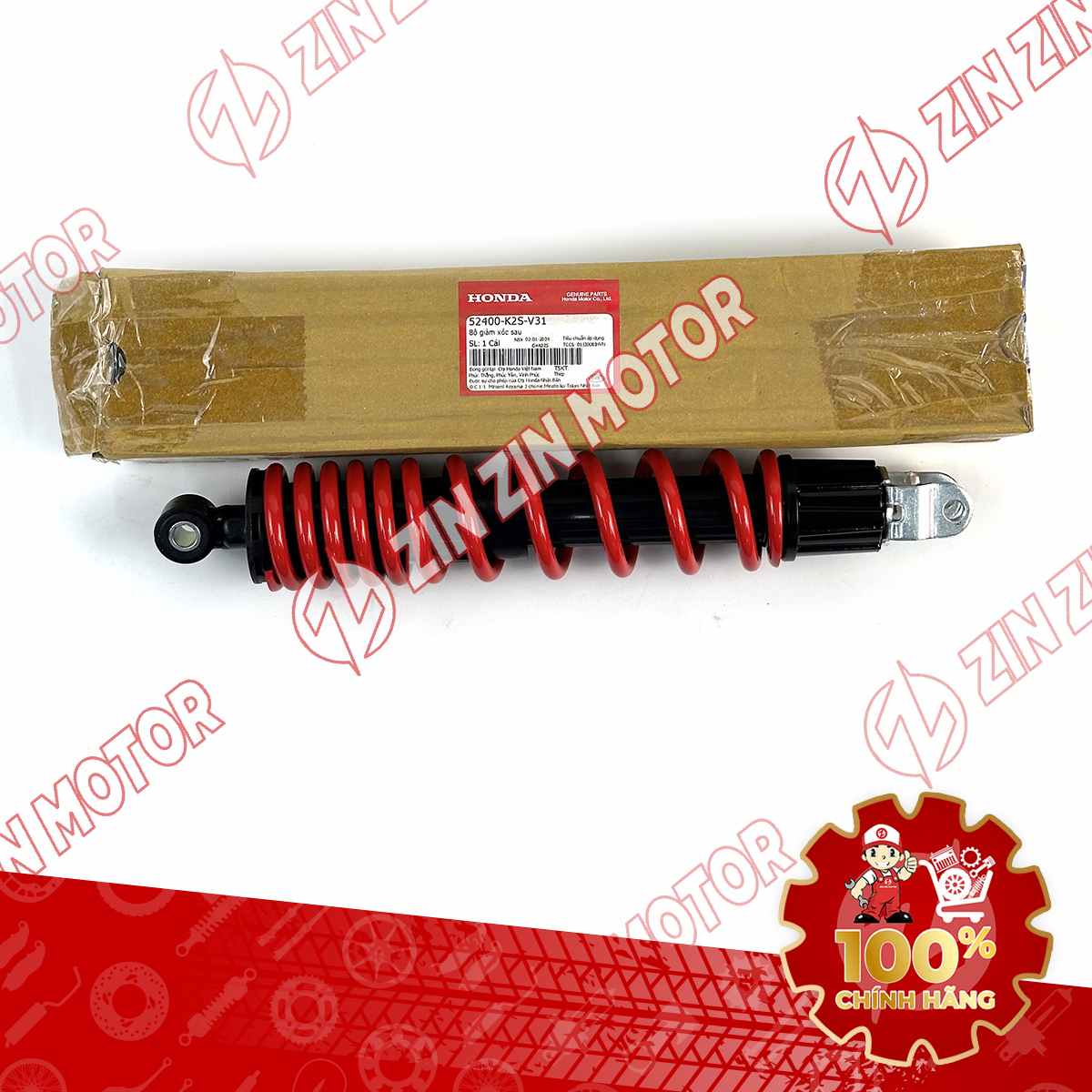 PHUỘC SAU XE VARIO 160 2023 VN MÀU ĐỎ 52400K2SV31 CHÍNH HÃNG
