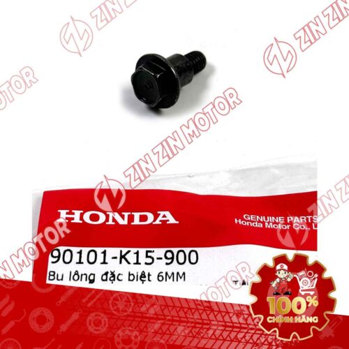 BU LÔNG ĐẶC BIỆT 6MM ĐEN DÙNG CHUNG NHIỀU LOẠI XE HONDA 90101K15900 CHÍNH HÃNG