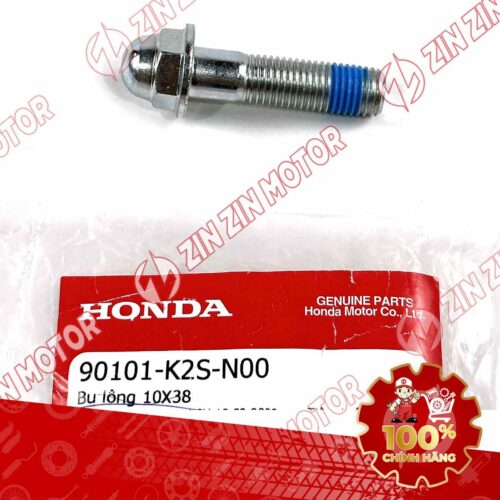Alternative view of BU LÔNG MẶT BÍCH BẮT PHUỘC SAU XE VARIO 160 2023 VN , CLICK 160 K2S 10X38MM (CON ỐC NẰM TRÊN) 90101K2SN00 CHÍNH HÃNG