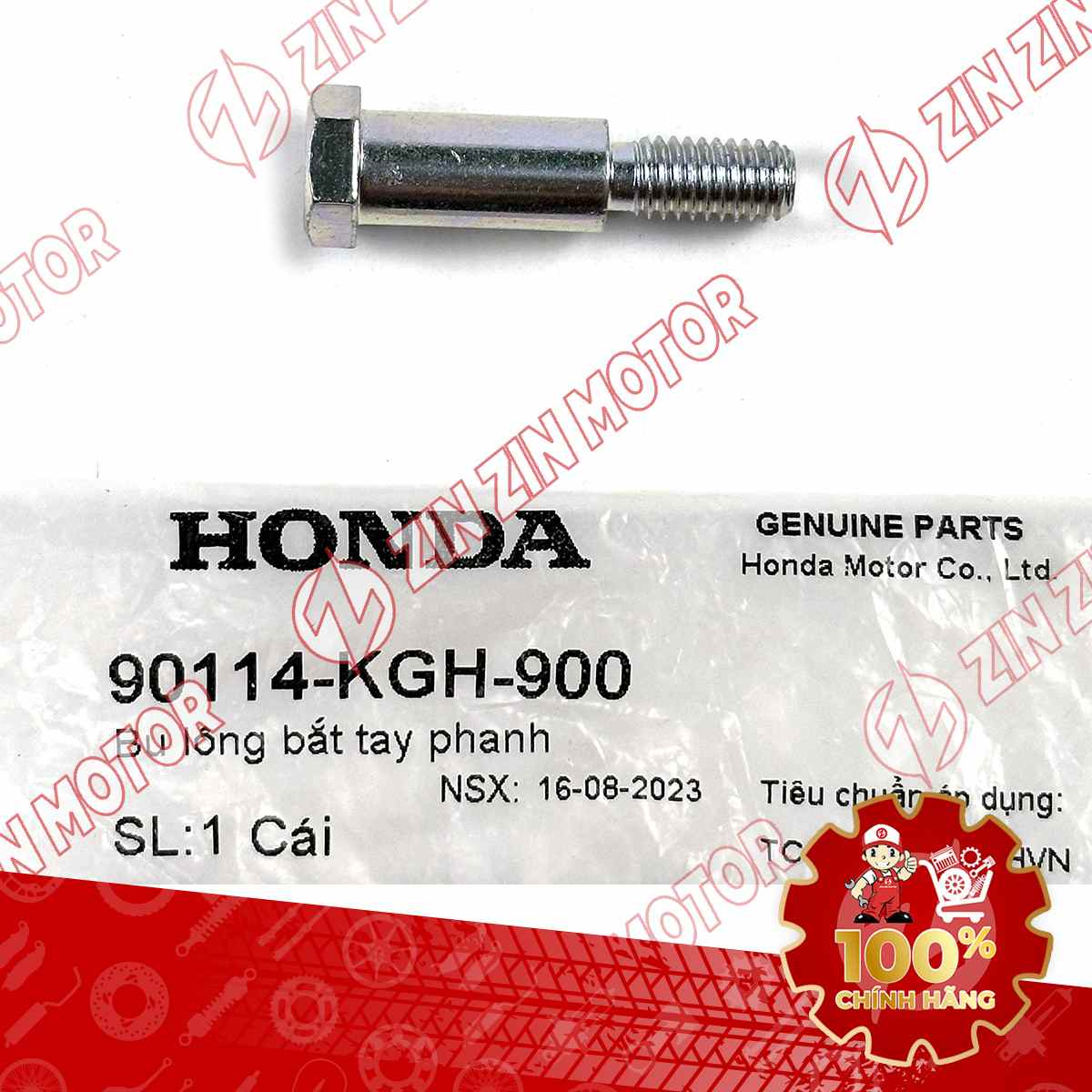 ỐC BẮT TAY THẮNG PHẢI XE AB 160 2022+ , AB 150 2020-2021 , LEAD 2025 , SH MODE 2014+ , SH MODE 2020 , VARIO 160 2023 VN , CLICK 160 K2S , WINNER 150 K56G (WINNER V1) , WINNER X , WINNER X V3 K2P , WINNER X V4 2024 , FUTURE 2018+ , RSX 2019+ ,  WAVE RSX 2019 2020 2021 2022 2023, WAVE BLADE 110 90114KGH900 CHÍNH HÃNG