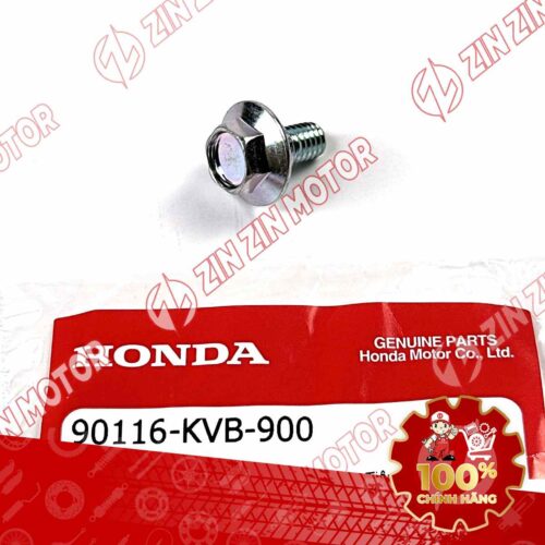 Alternative view of BU LÔNG 6MM DÙNG CHUNG NHIỀU LOẠI XE HONDA ; ỐC, BU LÔNG 6MM BẮT ĐẾ PÔ E, HỘP LỌC GIÓ, DÈ SAU WAVE RSX 2019 2020 2021 2022 2023 , WAVE ALPHA 2017 - 2023 2024 - 2025, WAVE BLADE 110 90116KVB900 CHÍNH HÃNG