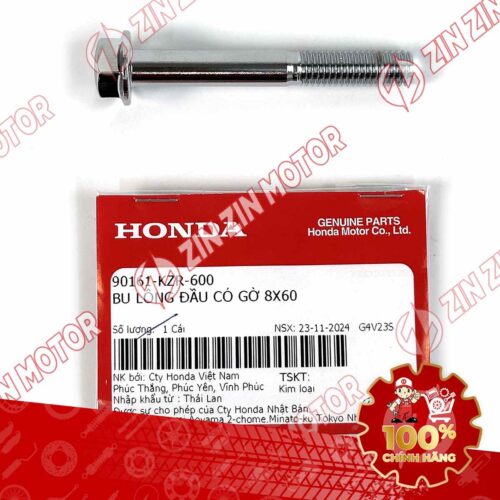BU LÔNG 8X60MM DÙNG CHUNG NHIỀU LOẠI XE HONDA 90161KZR600 CHÍNH HÃNG