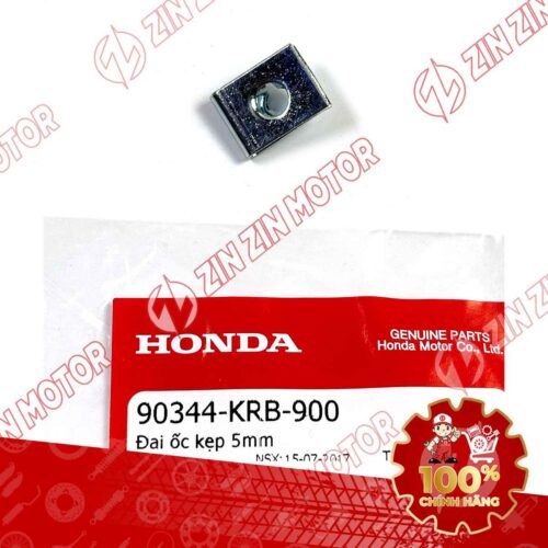 Alternative view of PÁT KẸP ỐC XOẮN 5MM DÙNG CHUNG NHIỀU LOẠI XE HONDA 90344KRB900 CHÍNH HÃNG