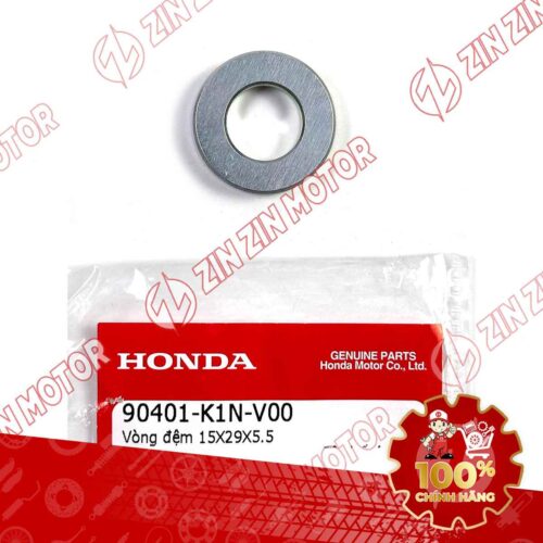 Alternative view of VÒNG ĐỆM MÁ PULY NỒI TRƯỚC XE AB 125/160 2022+ , AB 125/160 2026 , LEAD 2025 , LEAD 2022-2024 , SH MODE 2020 , VARIO 160 2023 VN , CLICK 160 15X29X5.5MM 90401K1NV00 CHÍNH HÃNG