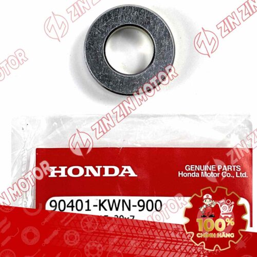 Alternative view of VÒNG ĐỆM MÁ PULY NỒI TRƯỚC XE AB 125/150 2020-2021 , AB 125 2016-2019 , LEAD 2017-2021 , LEAD 2014-2016 , SH 125/150 2017-2019 , SH 125/150 2020-2022 , SH MODE 2014+ , VARIO 125 15X29X7MM 90401KWN900 CHÍNH HÃNG